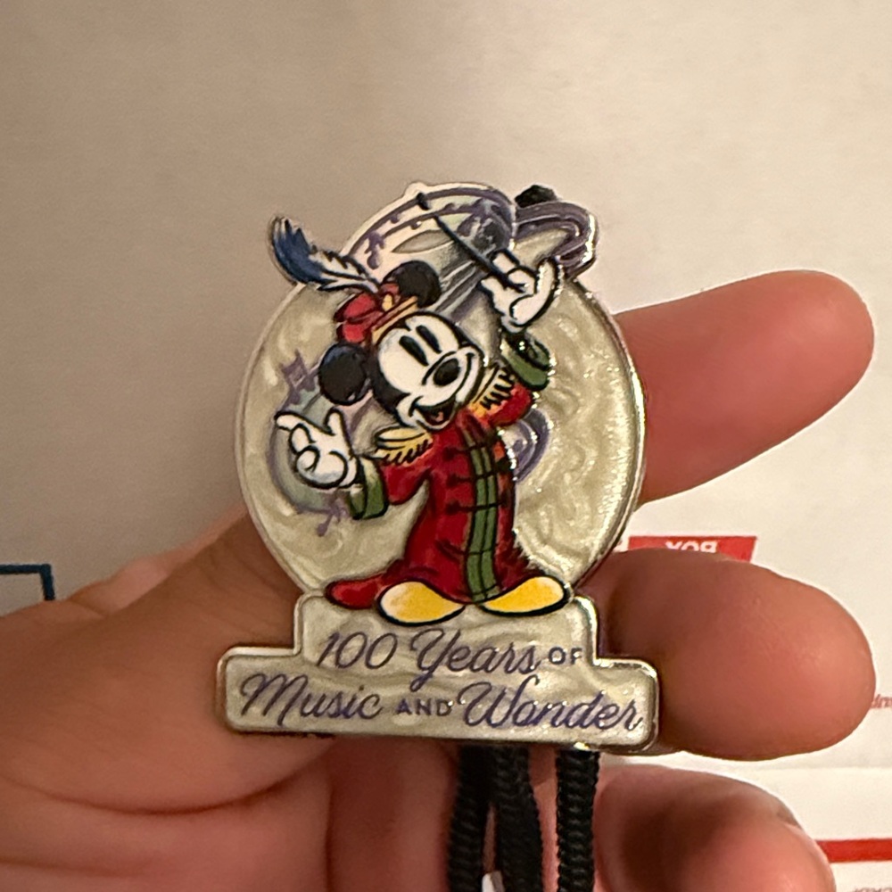 Disney 100 bandleader cast exclusive lanyard